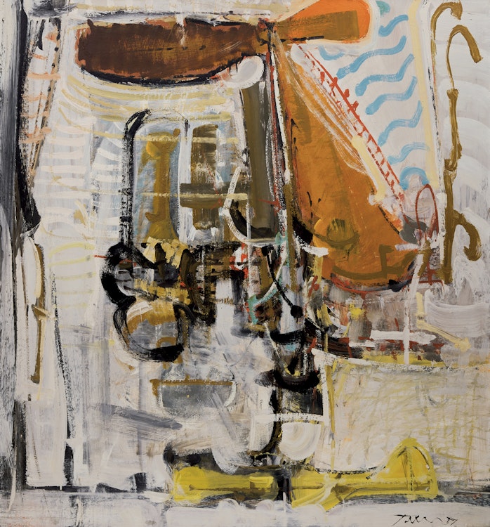 Artwork by Harold Barling Town, Variation on a Variation, 1957