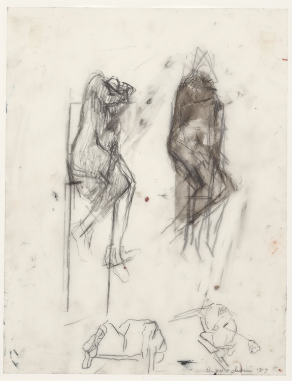 Artwork by Betty Roodish Goodwin, Untitled (Carbon Series), 1989