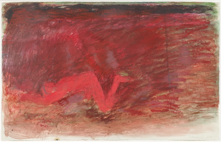Artwork by Betty Roodish Goodwin, Untitled (Swimmers Series), 1982-83