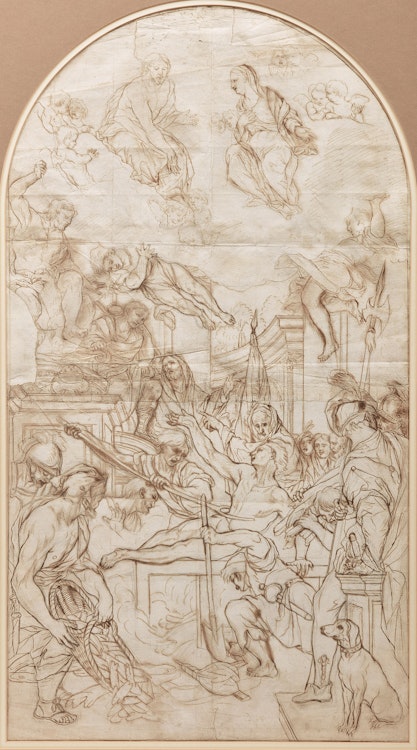 Artwork by Manner of Daniel Gran, Representing St. Laurentius
