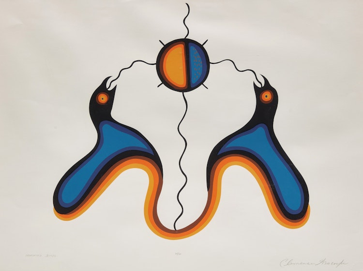 Artwork by Clemence Westcoupe, Morning Birds