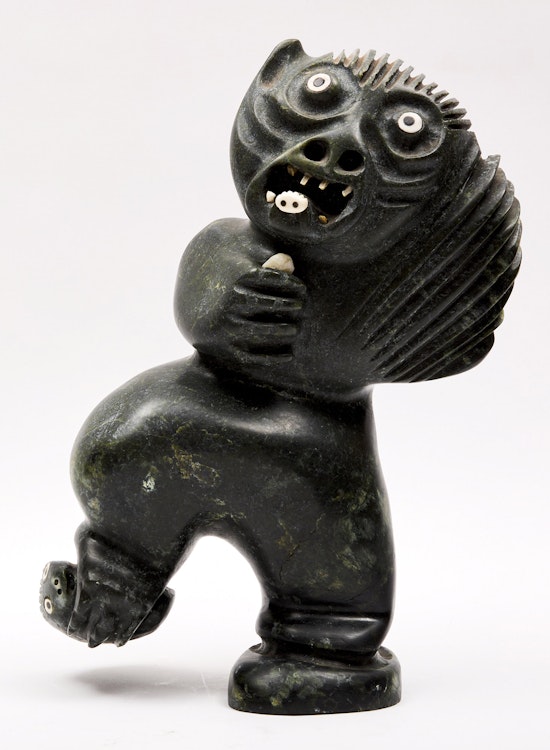 Artwork by Judas Ullulaq, Cavorting Spirit, circa 1990