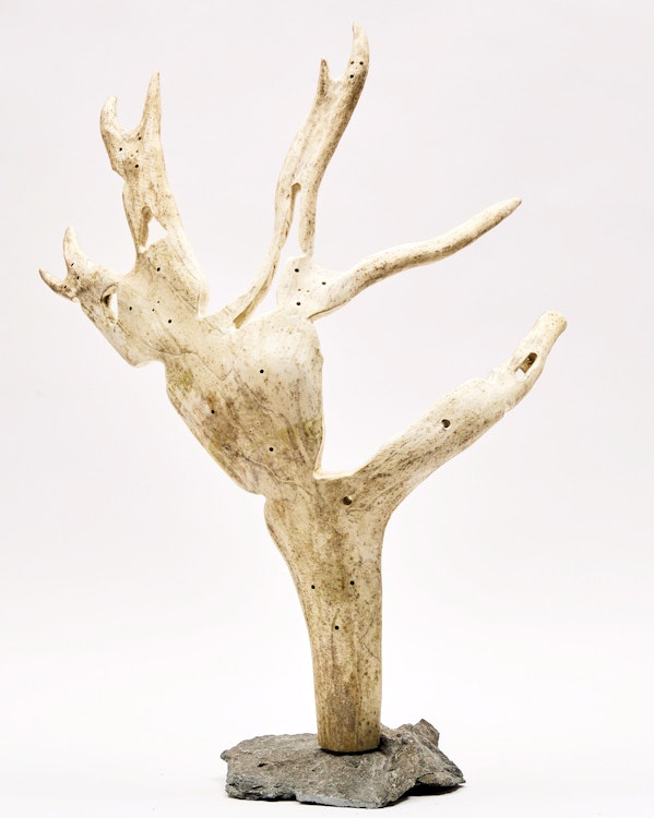 Artwork by Luke Anowtalik, Antler Men