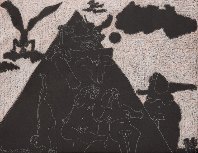 Artwork by Harold Barling Town, Vale Variations #64
