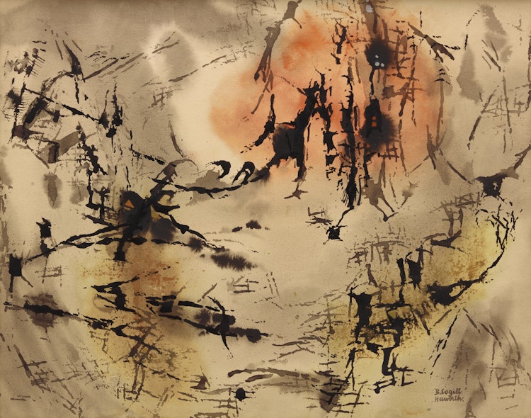 Artwork by Bobs Cogill Haworth, Abstract Composition