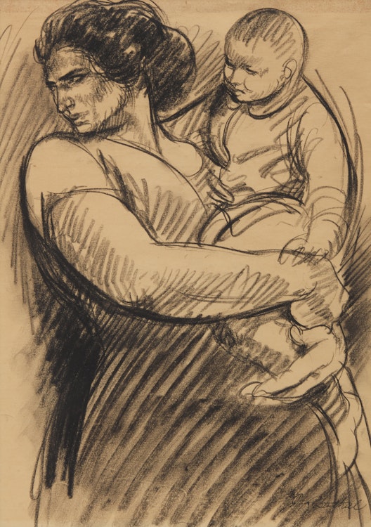 Artwork by Joe Rosenthal, Untitled (Mother and Child)