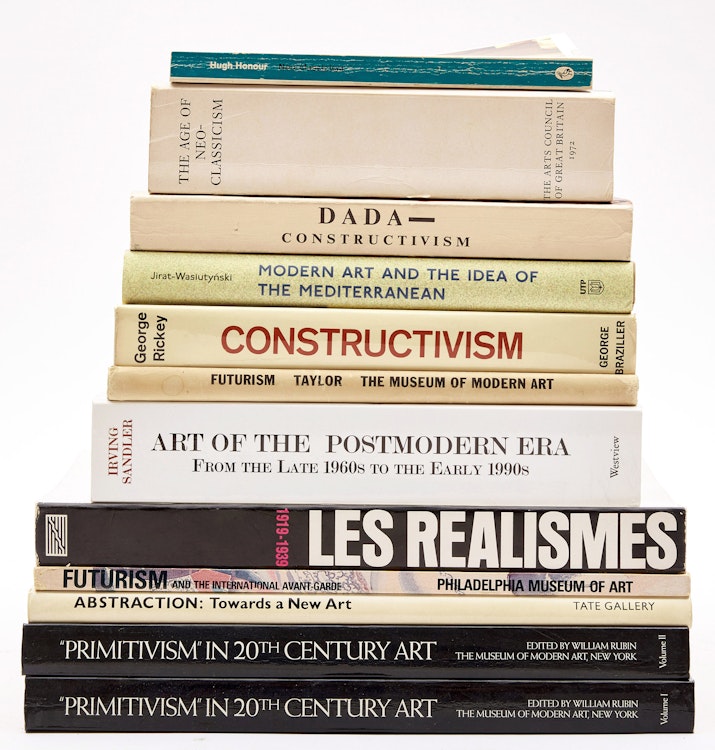 Artwork by Books and Reference, A Selection of Twelve Reference Books on Movements in Art History