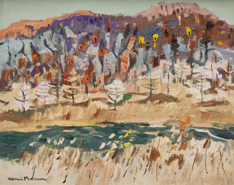 Artwork by Henri Leopold Masson, La Montagne en novembre