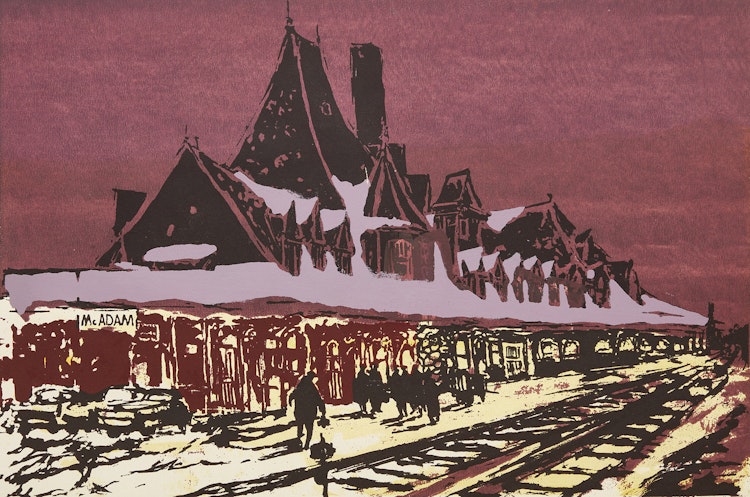Artwork by Molly Lamb Bobak, McAdam