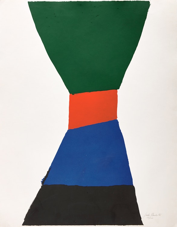 Artwork by Jack Hamilton Bush, Red Sash
