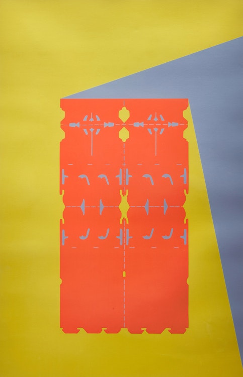 Artwork by Harold Barling Town, Code II