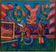 Thumbnail of Artwork by John Godfrey, Street Scene