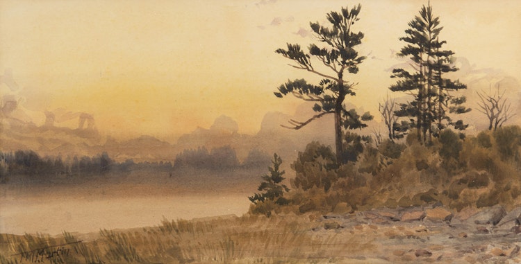Artwork by Thomas Mower Martin, Untitled (Shoreline)