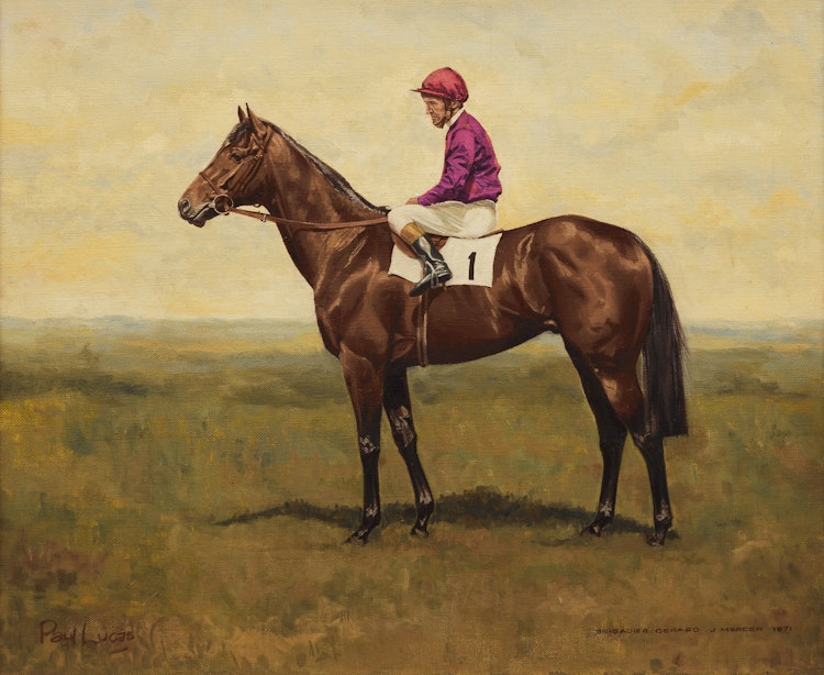 Artwork by Paul Lucas, Brigadier Gerard J Mercer