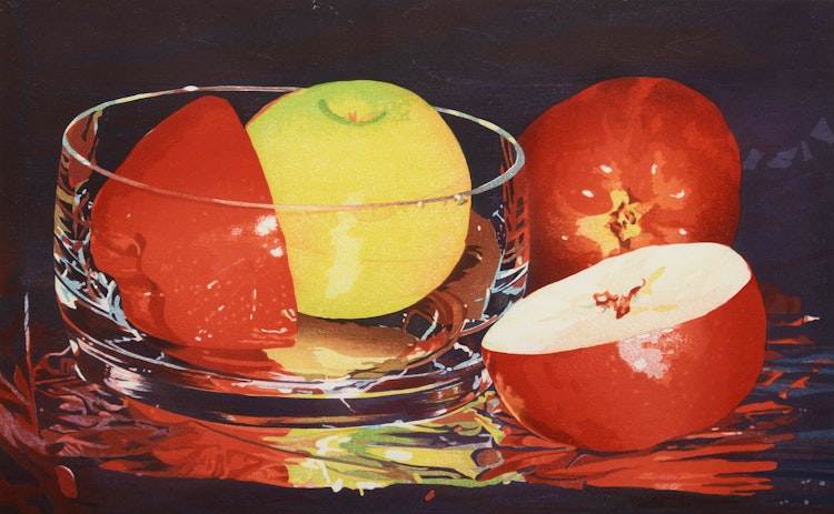 Artwork by Mary Pratt, B.C. Delicious