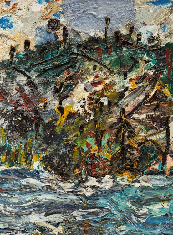 Artwork by Alex Cameron, Shoreline (Georgian Bay)