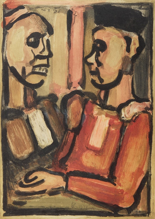 Artwork by Georges Rouault, Juges (Chapon 279)