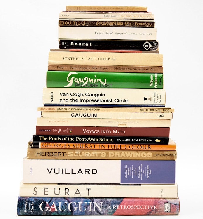 Artwork by Books and Reference, A Selection of Twenty-Four French Art and Artists Reference Materials and One pamphlet