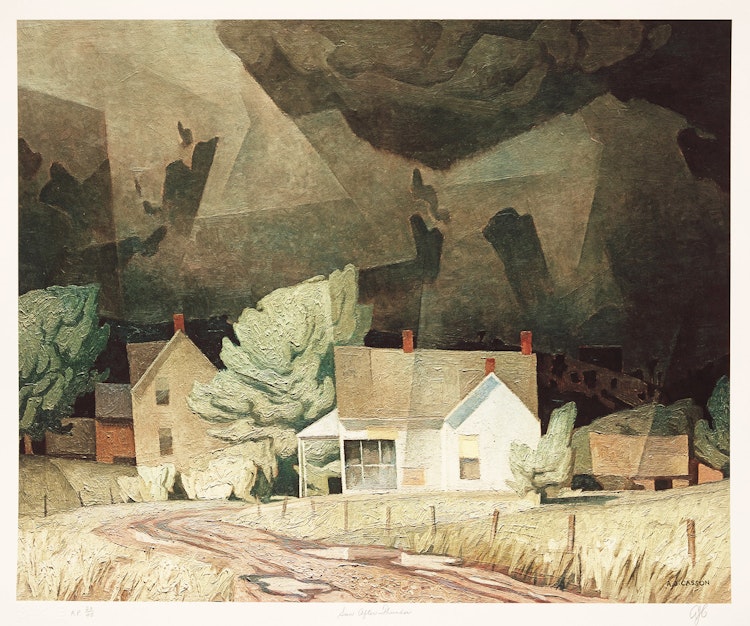 Artwork by Alfred Joseph Casson, Ontario: A Complete Set of 30 Limited Edition Colour Prints