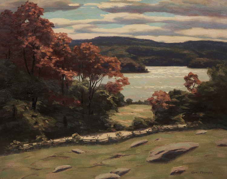 Artwork by George Thomson, The Road to Limberlost