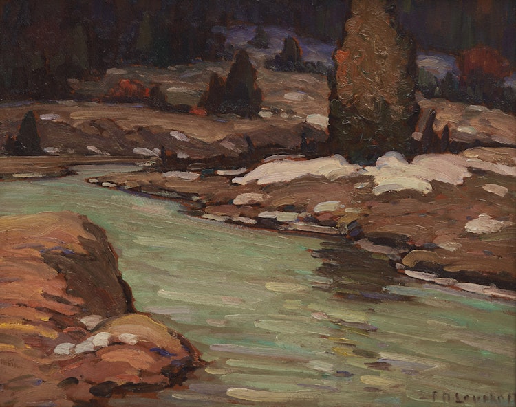 Artwork by Frederick Nicholas Loveroff, Early Spring