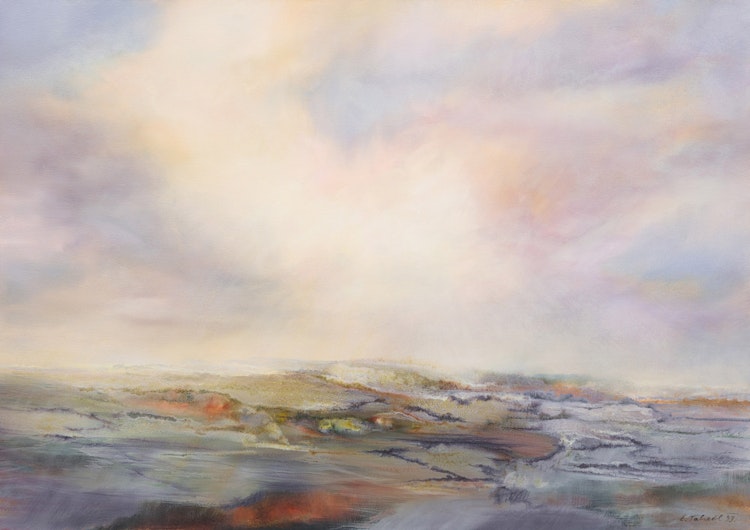 Artwork by Ernestine Tahedl, Flood Plain
