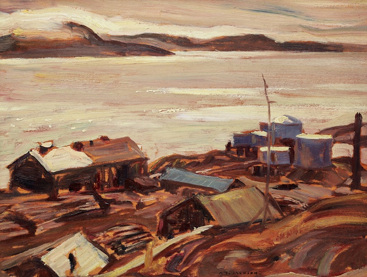 Artwork by Alexander Young Jackson, Sun and Fog, Great Bear Lake, 1938