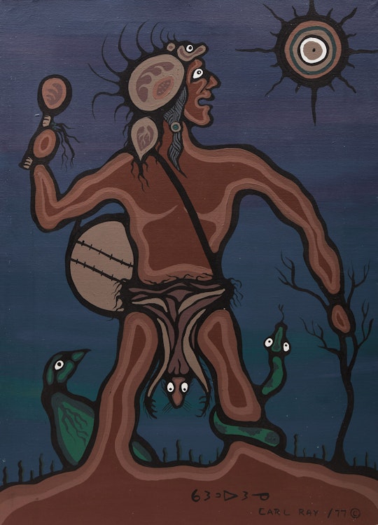 Artwork by Carl Ray, Untitled