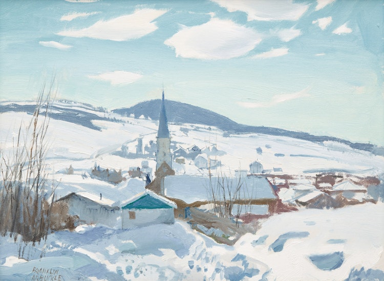 Artwork by George Franklin Arbuckle, St. Tite des Caps