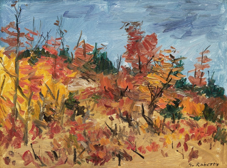 Artwork by William Goodridge Roberts, Automne