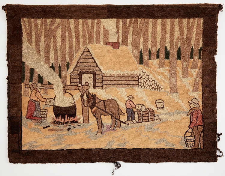 Artwork by Unknown Quebec Artist, Sugaring Off