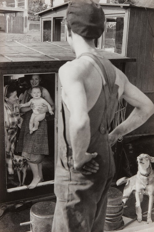 Artwork by Henri Cartier-Bresson, Bougival, France