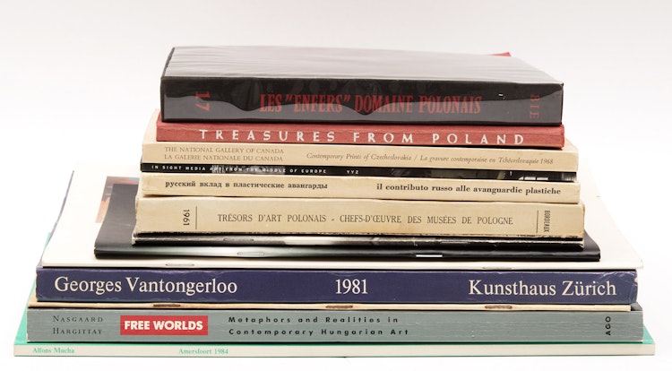 Artwork by Books and Reference, A Selection of Thirteen Eastern European Art Reference Books by Books and Reference
