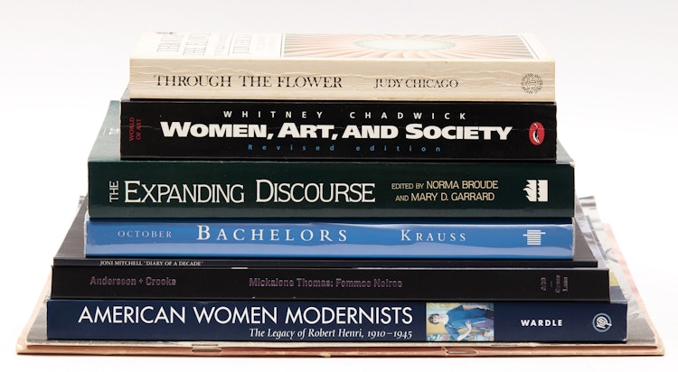 Artwork by Books and Reference, A Selection of Nine Books on Women in Art