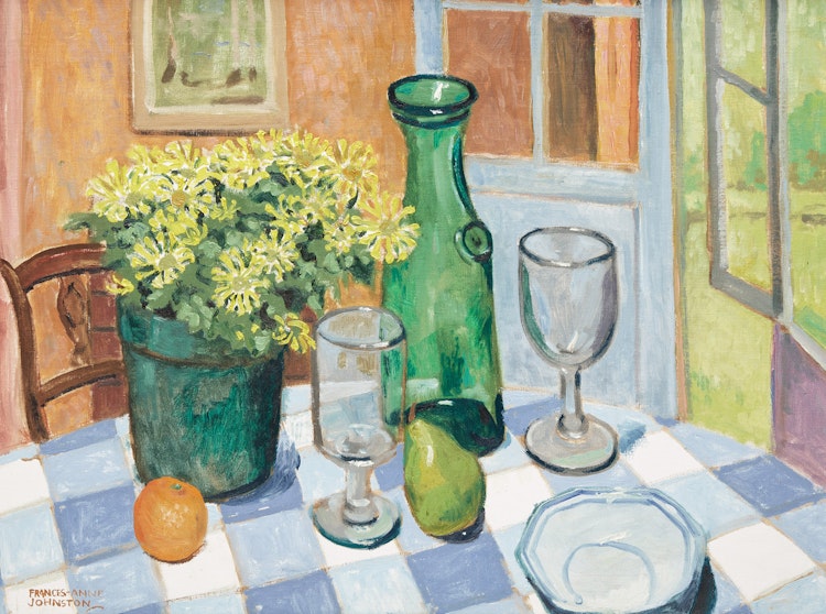 Artwork by Frances Anne Johnston, Corner of the Dining Room, c.1970