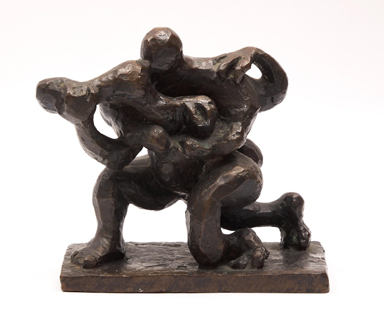Artwork by Jacques Lipchitz, Couple II