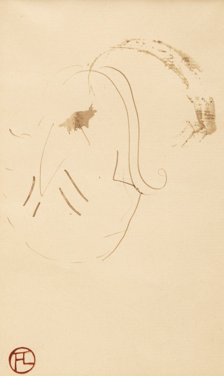 Artwork by Henri de Toulouse-Lautrec, Caricature (Dortu, V, D.2.934)