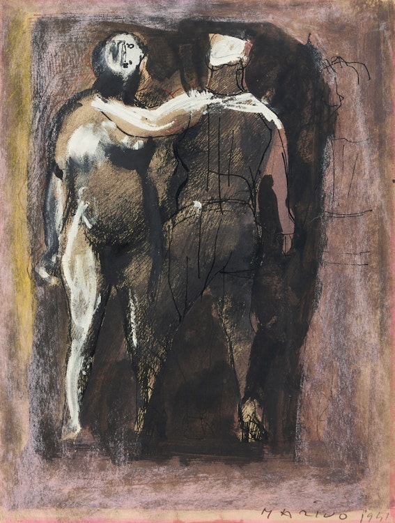 Artwork by Marino Marini, Due figure