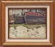 Thumbnail of Artwork by Frederick Nicholas Loveroff, Two Ships in Dock