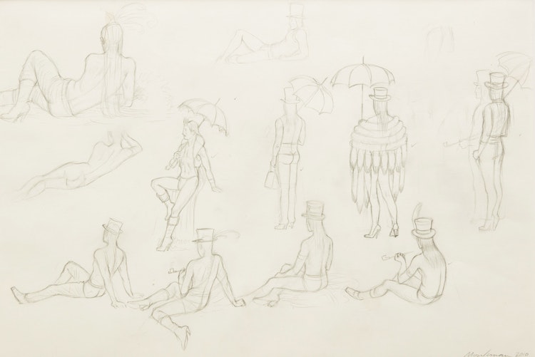 Artwork by Kent Monkman, Study for