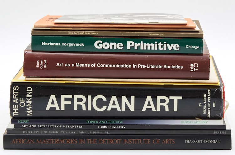 Artwork by Books and Reference, A Collection of Thirteen Art Reference Books on Art from Africa and New Guinea, and Western Receptions