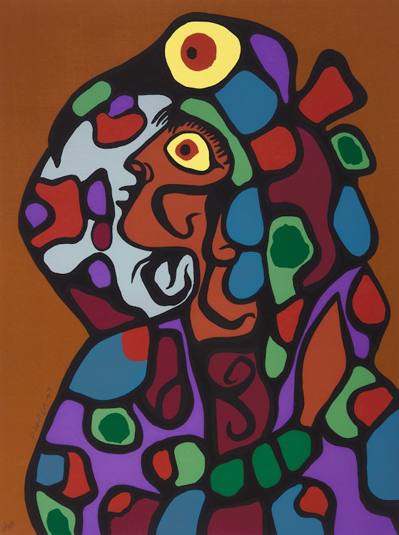 Artwork by Norval Morrisseau, The Art of Norval Morrisseau