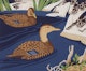 Thumbnail of Artwork by Alfred Joseph Casson, Green Wing Teal Ducks; Blue Wing Teal Ducks; Wood Ducks; Black Ducks; Red Head Ducks