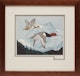 Thumbnail of Artwork by Alfred Joseph Casson, Green Wing Teal Ducks; Blue Wing Teal Ducks; Wood Ducks; Black Ducks; Red Head Ducks