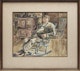 Thumbnail of Artwork by Charles Goldhamer, At Home in My Rocking Chair