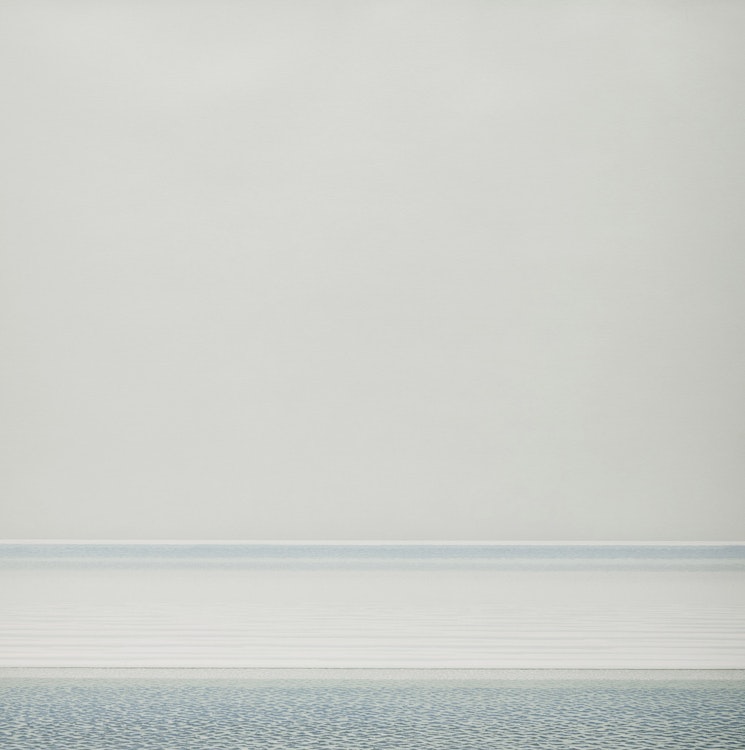Artwork by Christopher Pratt, Labrador Current