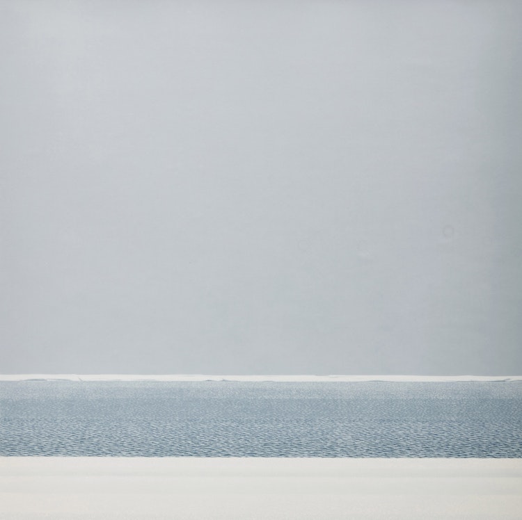 Artwork by Christopher Pratt, Strait of Belle Isle
