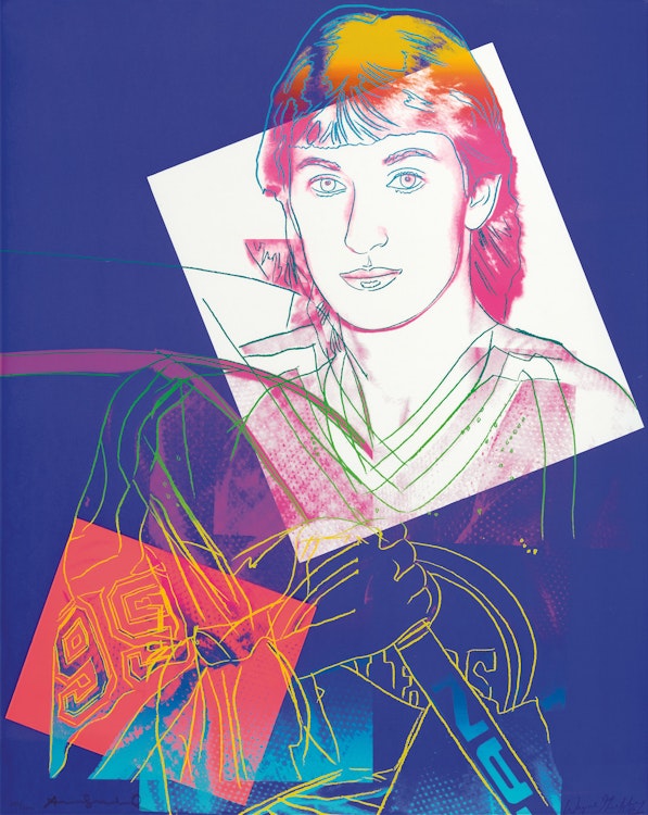 Artwork by Andy Warhol, Wayne Gretzky #99 (F&S II.306)