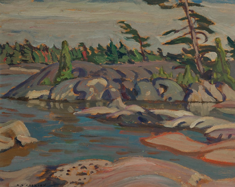 Artwork by Alexander Young Jackson, September, Georgian Bay, circa 1920