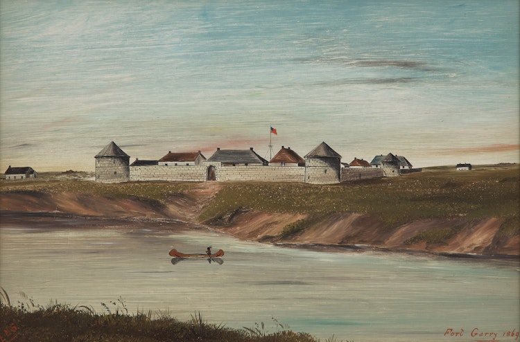 Artwork by Lionel MacDonald Stephenson, Fort Garry